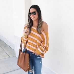 Free people striped sweater